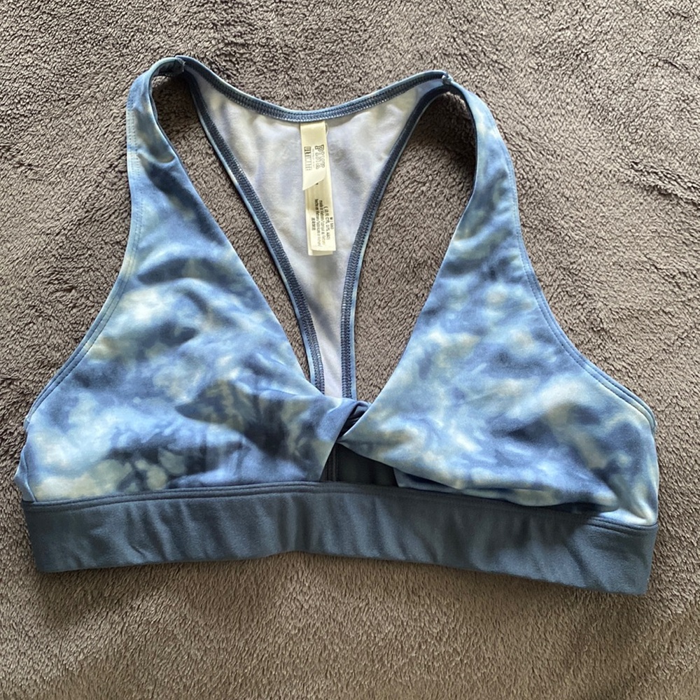 PINK VICTORIA SECRET SPORT BRA RACER BACK SIZE MEDIUM